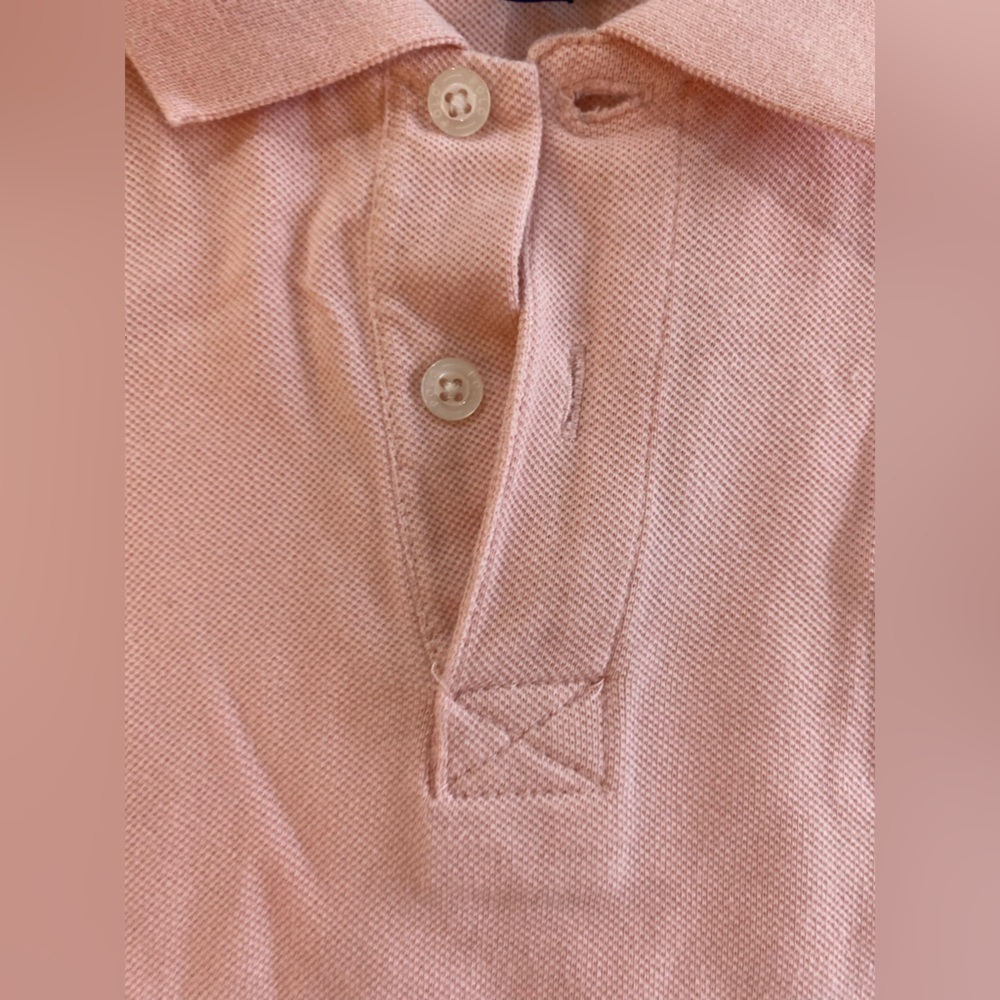 Polo Ralph Lauren Big Pony Cotton Mesh Polo Shirt 12months pink - Picture 4 of 7